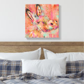 donkerschilderij canvas afdruk (Insitu (Slaapkamer))