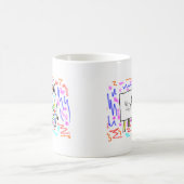 donkerschilderij koffiemok (Center)