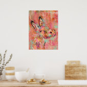 donkerschilderij poster (Keuken)