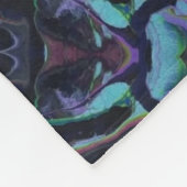 Donkerste Nachten Fleece Deken (Hoek)