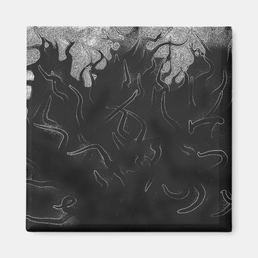 Donkerste schroeven magneet (Voorkant)