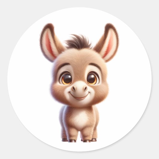 Donkersticker Ronde Sticker (Voorkant)