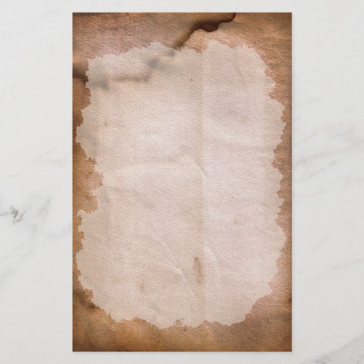 Donkerwater gekleurd briefpapier (Voorkant)