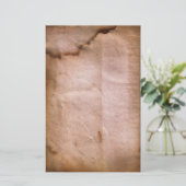 Donkerwater gekleurd briefpapier (Staand voorkant)