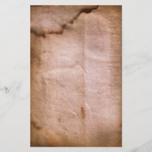 Donkerwater gekleurd briefpapier (Voorkant)