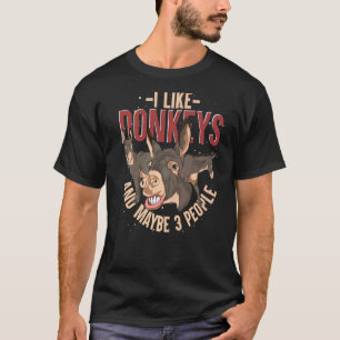 Donkey Boerderij Animal Farmer Donkey 1 T-shirt