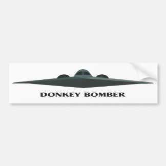 Donkey Bomber II Bumpersticker
