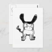 Donkey Briefkaart (Voorkant / Achterkant)