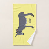 Donkey cartoon (Serviette à main)