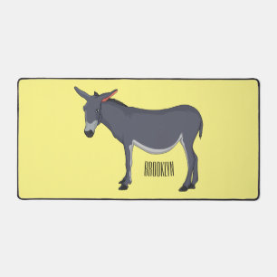 Donkey cartoon illustratie bureaumat
