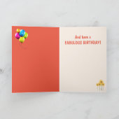 Donkey Celebrate Happy Birthday Kaart (Binnen)