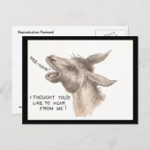 Donkey Comics Briefkaart (Voorkant / Achterkant)