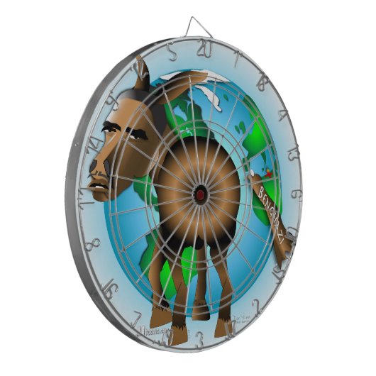 Donkey Dartbord (Voorkant Links)