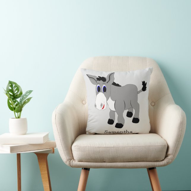 Donkey Design Personalised Kussen (Stoel)