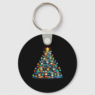 Donkey Dierenvriend Xmas Gift Donkey Kerstmis Tre Sleutelhanger