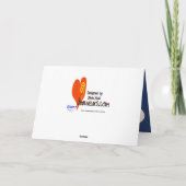 Donkey & Elephant Funny Carte de Noël politique (Dos)