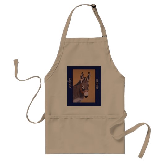 Donkey Face Standaard Schort (Voorkant)