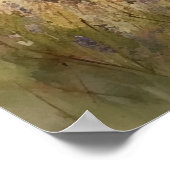 Donkey Farm Animal Art Imprimer Poster (Coin)