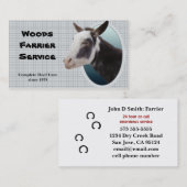 Donkey Farrier Visitekaartje (Voorkant / Achterkant)