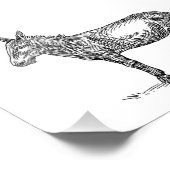 Donkey Foto Afdruk (Hoek)