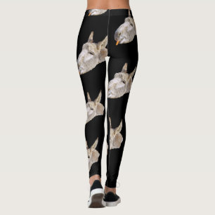 Donkey genaamd Carrots, zwart Leggings