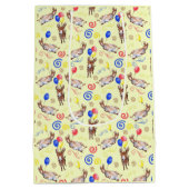 Donkey Gift Bag in Yellow Medium Cadeauzakje (Achterkant)