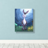 Donkey Gifts & Accessoires Canvas Afdruk (Insitu (Houten vloer))