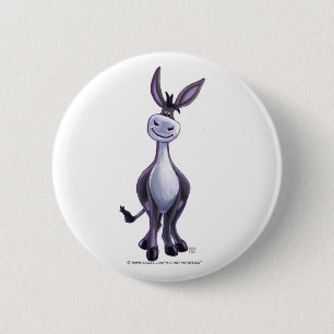 Donkey Gifts & Accessoires Ronde Button 5,7 Cm
