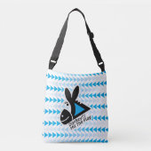 DONKEY !!! HIT THE PLAY BY MASANSER PIXELAT CROSSBODY TAS (Voorkant)