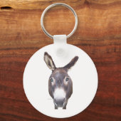 Donkey in je gezicht sleutelhanger (Voorkant)