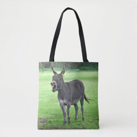 Donkey Laugh All Over Print Bag Tote Bag (Voorkant)