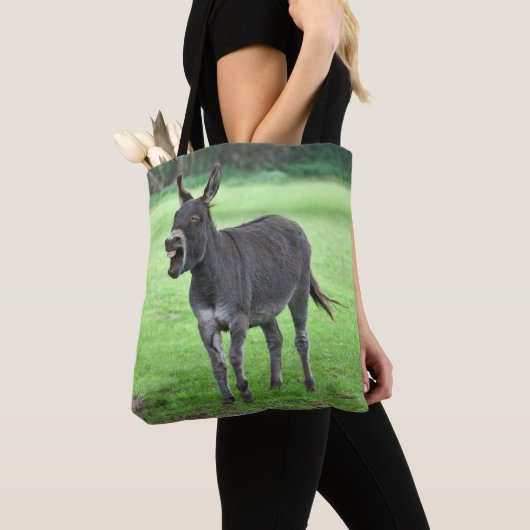 Donkey Laugh All Over Print Bag Tote Bag (Dichtbij)