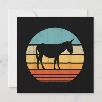 Donkey Lover Gift | Farmhouse Gift Ideeën Feestdagenkaart
