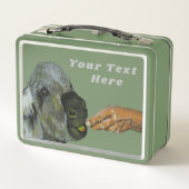Donkey Lunch Box - Optionele personalisatie (Achterkant)