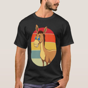 Donkey met quote ezel maakt me glimlachen t-shirt