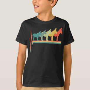 donkey minnaar hartslag cadeau t-shirt