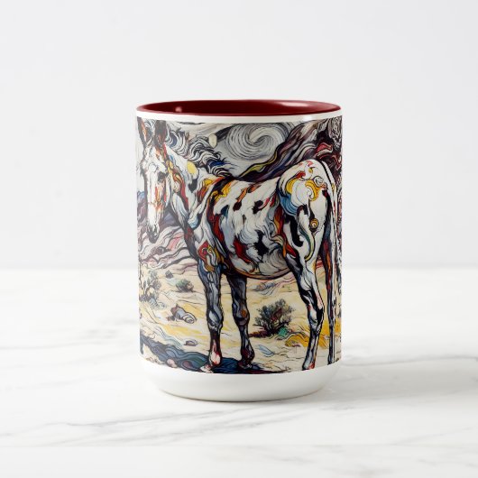 Donkey-Mok Tweekleurige Koffiemok (Center)