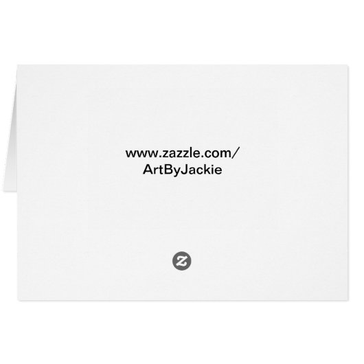 Donkey Note Card (Achterkant Horizontaal)