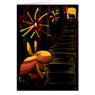 donkey onder straatlicht