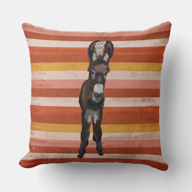 DONKEY & OWL Pillow Kussen (Voorkant)