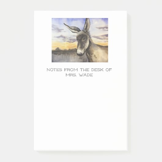 Donkey Post-it® Notes (Voorkant)