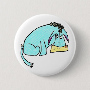Donkey Ronde Button 5,7 Cm