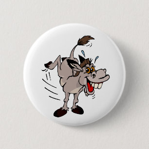 Donkey Ronde Button 5,7 Cm