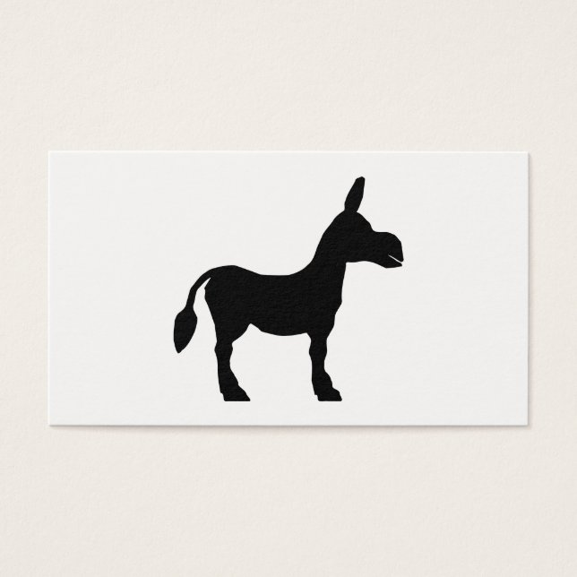 Donkey silhouette (Devant)