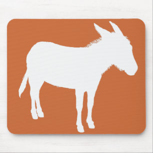 Donkey Silhouette Mousepad Muismat