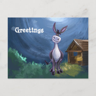 Donkey Stationery Briefkaart