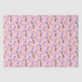 Donkey Tissue Paper in Pink Tissuepapier (Voorkant)