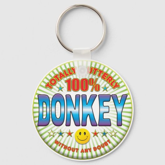 Donkey volledig sleutelhanger (Voorkant)