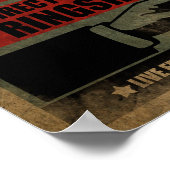 Donkey vs. Elephant Poster (Hoek)