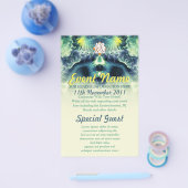 DonkEyez Fractal Art Custom Event Flyer (Enkel)